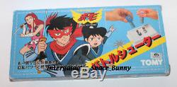 1980's TOMY Red Mask Anime Spinjas Battle Tops Spinja Battle Set Boxed