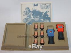 1980's TOMY Red Mask Anime Spinjas Battle Tops Spinja Battle Set Boxed