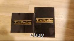 1988 Beatles Wooden Roll Top Complete Box Set with16 cd's & Booklet