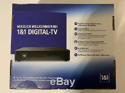 1&1 TV Box Set-Top Box Media Center Receiver HD Digital TV IPTV Neu OVP