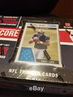 2011 Panini Score factory set with Cam Newton patch card top of box RARE Sealed