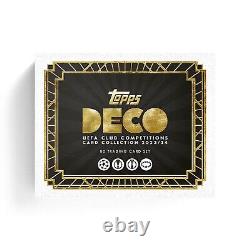 (2x)Topps UEFAClub Competitions Deco2023/24 Set Of 2-ORDER CONFIRMED