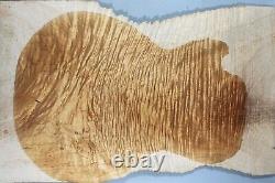 5A Elegant Ripple Maple Wood Electric Bass Top Set Luthier-ONE AND ONLY 8124