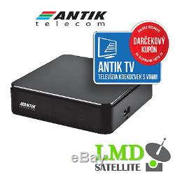 ANTIK NANO 3 IP 4K HDR set-top box SLOVAK and CZECH TV Streaming Media Player