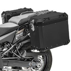 Aluminium Panniers Set for Ducati Multistrada 1200 Enduro Side Cases GX45 black