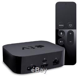 Apple TV (4th Generation) 64GB 1080p HD Multimedia Set-Top Box withSiri Remote Bl