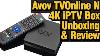 Avov Tvonline N 4k Iptv Set Top Box Full Unboxing And Review