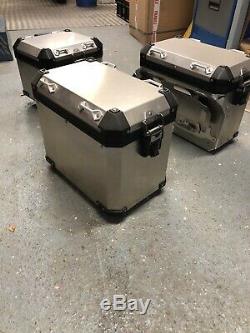 BMW R12000GS Motorcycle Pannier And Top Box Set