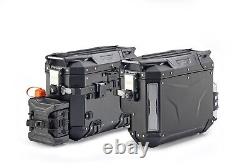 BMW R1250GS ADVENTURE 21 TOP BOX + PANNIERS complete 3 CASE SET-UP 33 x 37 + 42