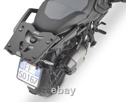 BMW R1300GS 2024 Givi TREKKER OUTBACK EVO OBKE42B TOP BOX + SRA5143 rack plate