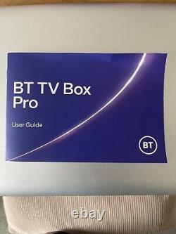 BT TV Pro 4k Freeview Set Top Box YouView 1TB DVR Dolby Atoms HDR RTIW387