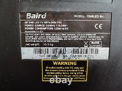 Baird TV 46 LED BT YouView Set Top Box DTR-T2100/500G/BT/DF Murphy DVD Player