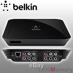 Belkin @TV Plus Wireless Set Top Box Watch Live Recorded TV Mobile Phone Tablet