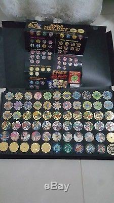Beyblade Mega Tazo Tops limited edition full box mint condition collectors set N