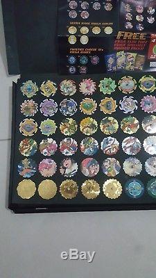 Beyblade Mega Tazo Tops limited edition full box mint condition collectors set N