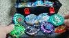Beyblade Set Gigimelon Bey Battling Tops Box Set Burst Gyro Toys 12 Spinning Tops 2 Launchers
