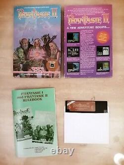 Big Box SSI Rare Complete C64 Matching Set Phantasie 1 2 and 3 Top Condition