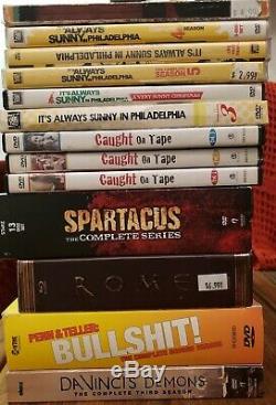 Blu-ray and DVD Lot. 125+ Assorted Box Sets, seasons, and Top A List Titles