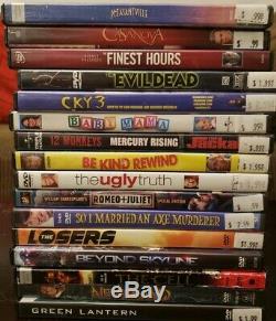 Blu-ray and DVD Lot. 125+ Assorted Box Sets, seasons, and Top A List Titles
