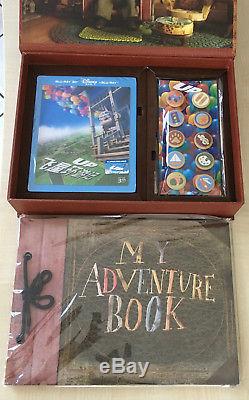Blufans Disney Pixar UP Adventure Book Collector's Boxset Top Zustand