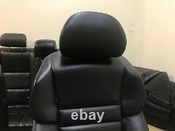Bmw Oem E60 E61 M5 Seat Front And Rear Set Of Active Seats Black 2004-2010
