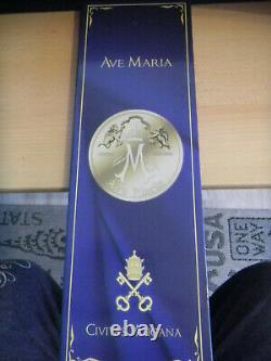 Coins Ave Maria set in box and slipcase with Certificate Top Collection