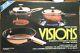 Corning Ware Visions Range Top Cookware Amber 5 Piece Starter Set, New-open Box