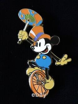 Disney Catalog Exclusive Boxed Set Unicycle Top Hat Circus Mickey Pin 32154