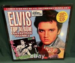 ELVIS PRESLEY Top Album Collection Vol 1 5 LP BOX SET Red Vinyl SEALED MINT 2002