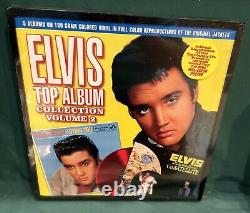 ELVIS PRESLEY Top Album Collection Vol 2 5 LP BOX SET Red Vinyl SEALED MINT 2002