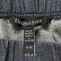 Eileen Fisher Organic Cotton Bateau Neck Box Top Pant Set