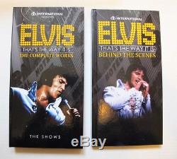 Elvis Presley That's The Way It Is The Complete Works Cd / DVD Box Set Top