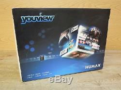Ex Display Boxed Humax DTR-T1000 YouView HD Freeview Set Top Box 500GB Recorder