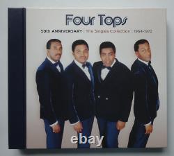 FOUR TOPS 50th Anniversary Singles Collection Hip-O Select 3-Disc CD Box Set