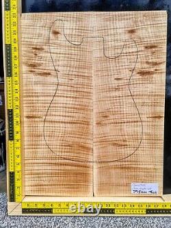 Flame Maple Bookmatced Set Guitar Making Luthier Wood Supply Drop Top