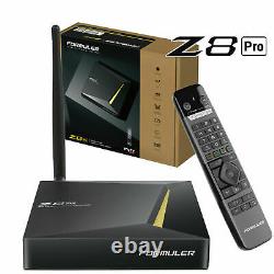 Formuler Z8 Pro 4K UHD Android TV Box IPTV Set Top Box Dual Band WiFi UK Plug