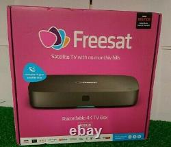 Freesat UHD-4X 500GB 4K Ultra HD Recordable Satellite Receiver Set Top Box