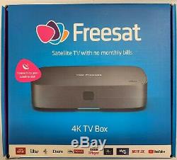 Freesat UHD-X Smart 4K Ultra HD Digital Satellite TV Set Top Box