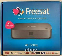 Freesat UHD-X Smart 4K Ultra HD Digital Satellite TV Set Top Box NEW