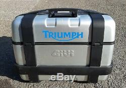 Genuine GIVI Top Box And Side Carrier Set Triumph Tiger 1050 (2007-2012)