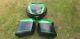Genuine Kawasaki Versys 1000gt Pannier And Top Box Set 2017-on Candy Green