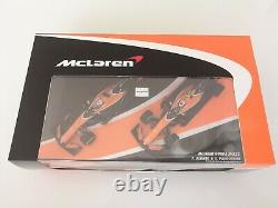 Gift Set McLaren MCL32 Fernando Alonso + Stoffel Vandoorne 1/43 TOP in Box