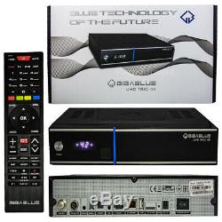GigaBlue UHD Trio 4K Receiver Combo SAT+Kabelreceiver HDTV Set-Top-Box Linux E2