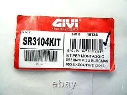 Givi V56NN TOP BOX SET SUZUKI BURGMAN 650 EXECUTIVE 2013 topbox case + fittings
