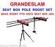 Gs Seat Box Pole Roost Tripod Set Carp Fishing Support Arm Rack Top Kit Rod Rest