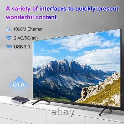 H96 Max V56 TV Set Top Box Media Player 3D Video Formats Android TV Set Top Box