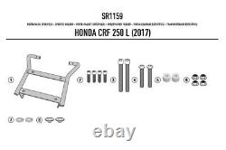 HONDA CRF 250 L 2017 TOP BOX SET complete GIVI B47NT CASE + SR1159 RACK + PLATE