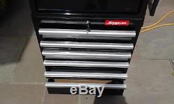 Halfords Industriial black Tool Box Chest Set -top, middle and rollcab