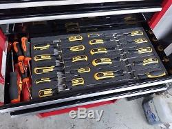 Halfords Professional Roll Cab & Top Box Full Of Tools Socket Set Rrp Over £800