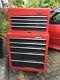 Halfords Professional Tool Box Chest Set Roller Cabinet & Top Box